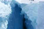 Crevassed glacier high up on Beerenberg ...