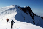 On the top of Beerenberg, 2277 m high.